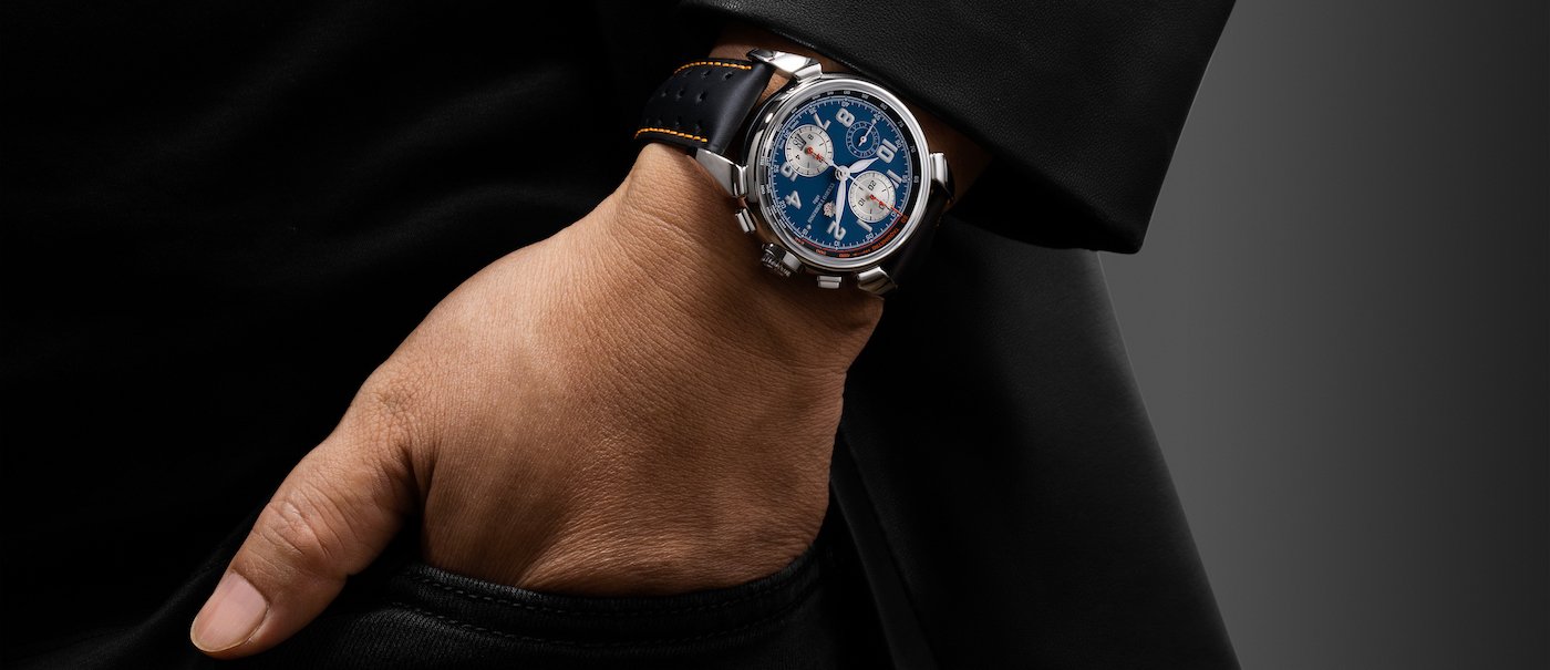 Cuervo y Sobrinos Unveils the Chronograph Aga Blue Classic