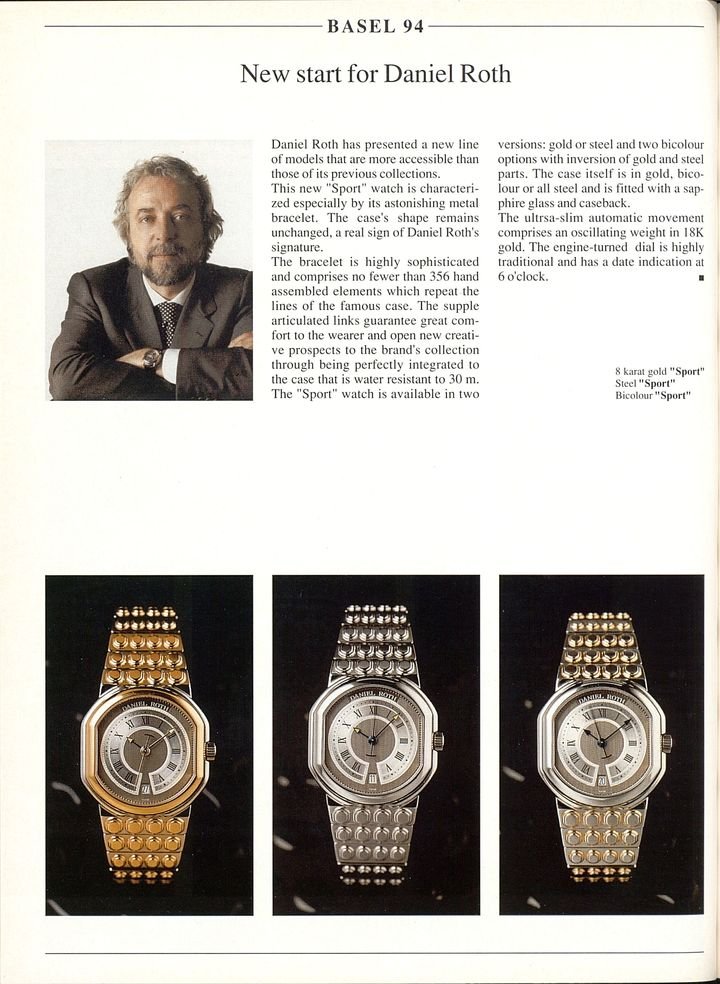 LVMH and the relaunch of Daniel Roth