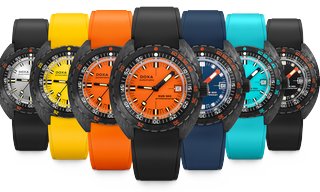 The Doxa SUB 300 carbon COSC embraces new colours