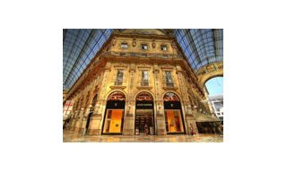 Louis Vuitton celebrates the opening of a new store in Milan