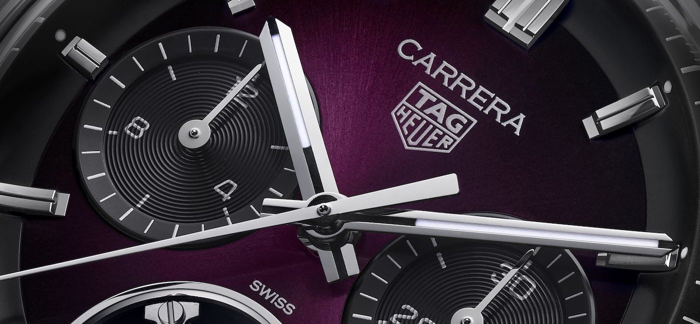 TAG Heuer Carrera: introducing new purple editions