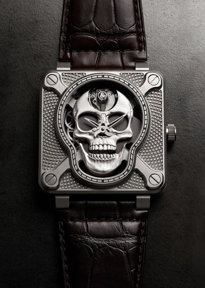 BELL & ROSS BR 01 LAUGHING SKULL