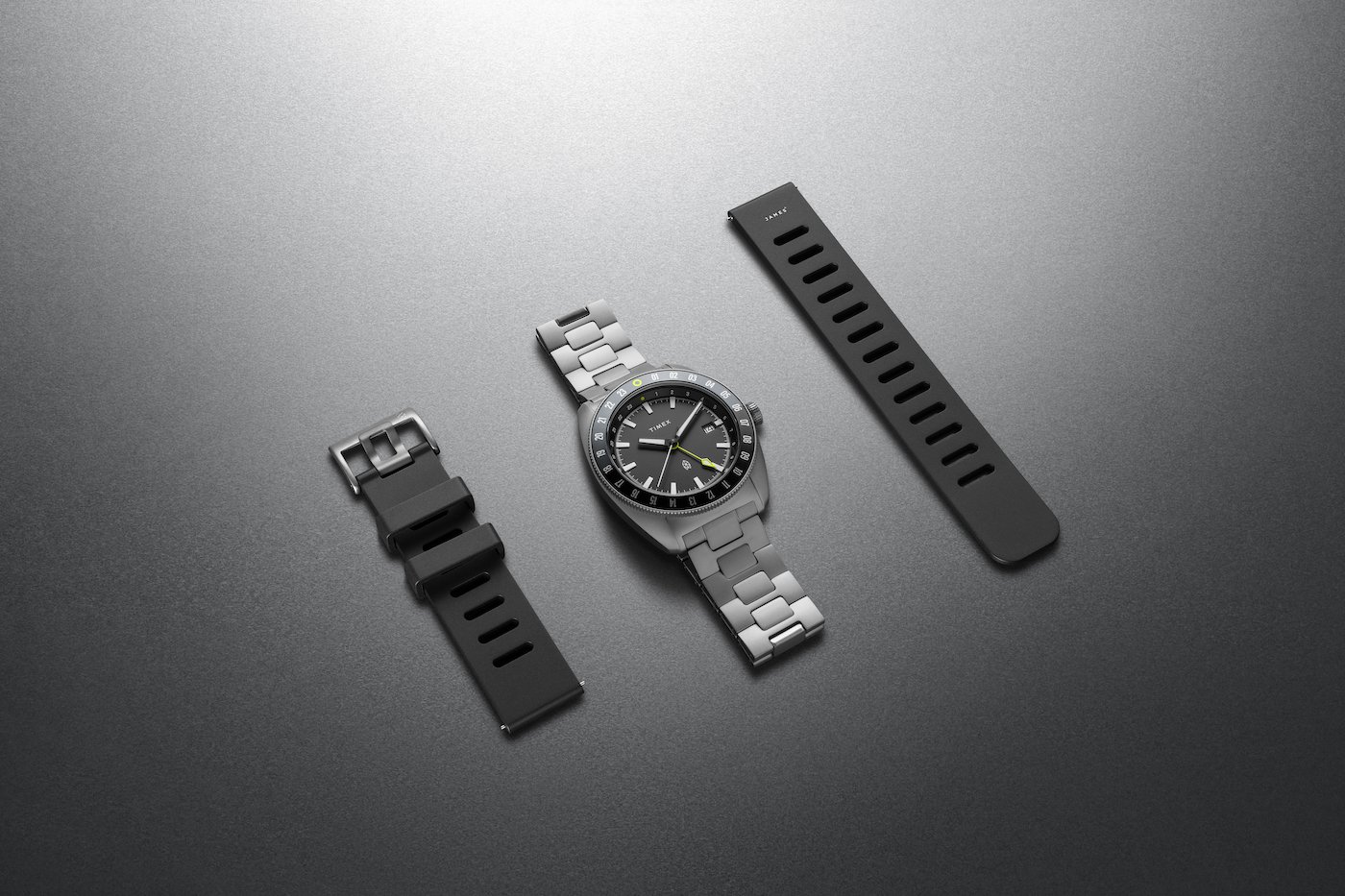 Timex and The James Brand debut newly designed Titanium GMT Watch