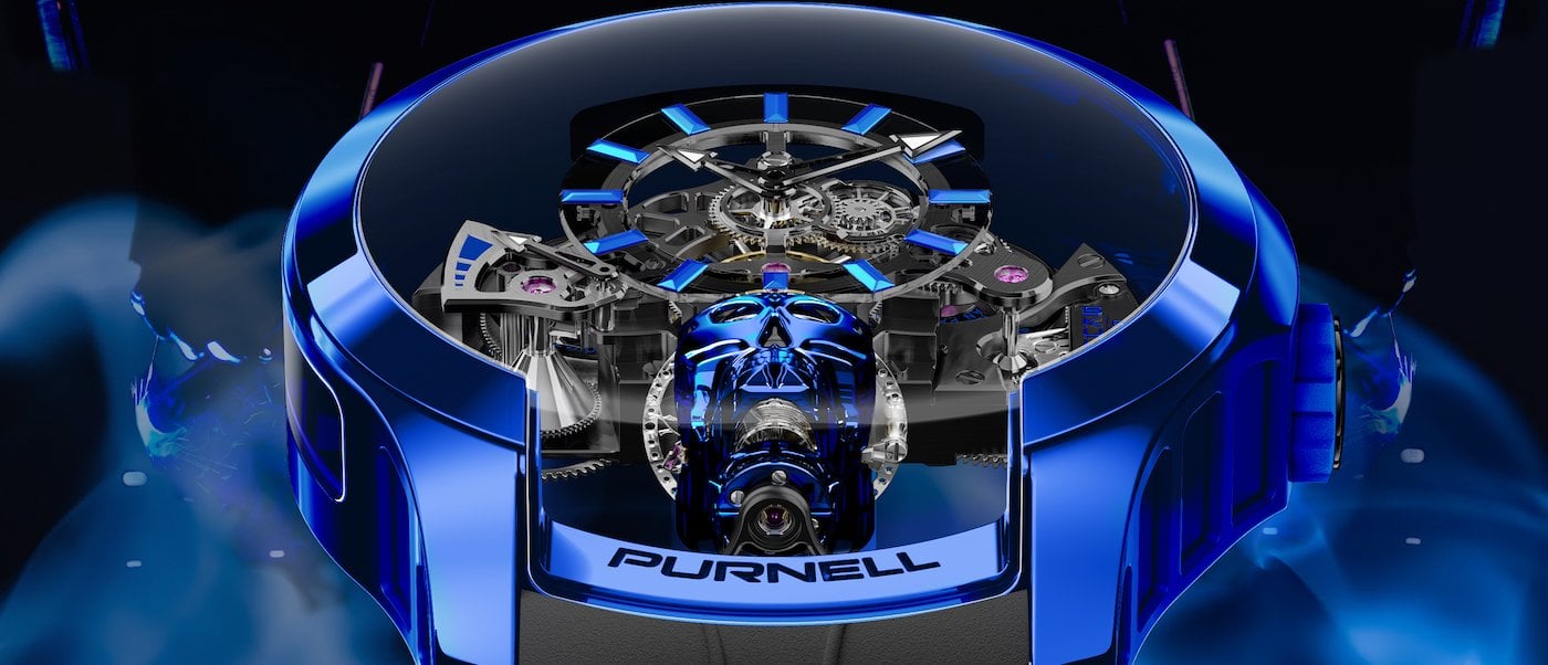 Purnell unveils the new Escape Skull in striking Titanium Blue Max