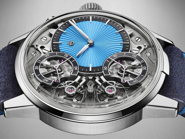 Armin Strom adds cool touch with Mirrored Force Resonance Ice Blue