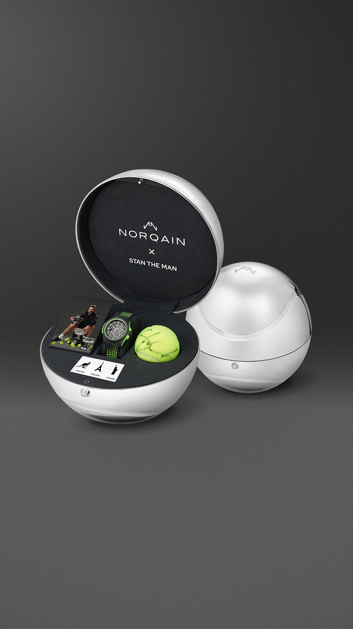 Norqain unveils the Wild One Stan the Man Limited Edition: a grand slam tribute to tennis legend Stan Wawrinka
