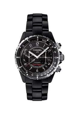 J12 NOIR MAT SUPERLEGGERA CHRONOGRAPH de Chanel