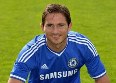 Chelsea and England midfielder Frank Lampard, new brand ambassador for Rotary watches