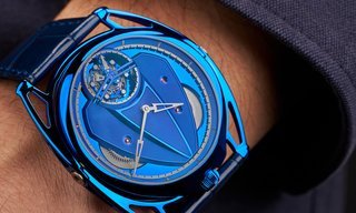 De Bethune celebrates its favourite colour with DB28xs Kind of Blue Tourbillon