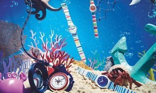 Swatch takes a dive for Summer 2018