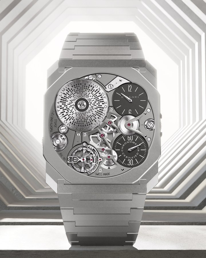 Bulgari sets new thinnest record with the Octo Finissimo Ultra COSC