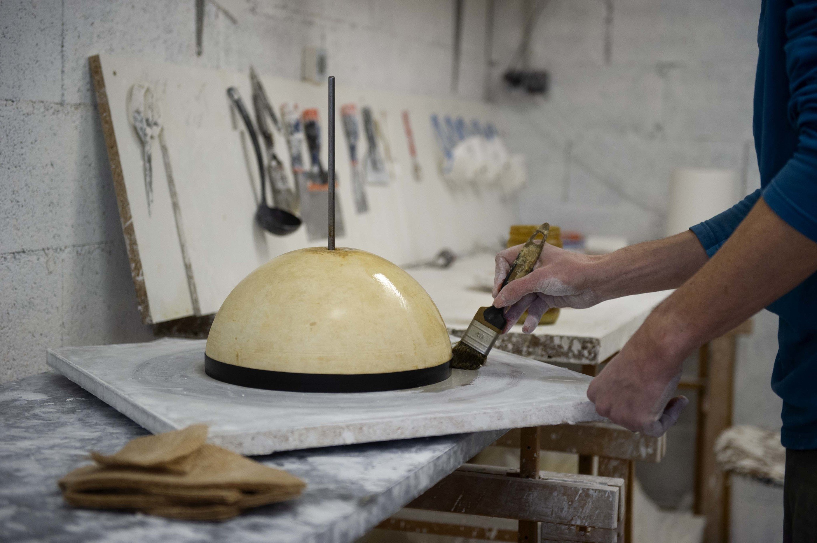 Globe Sauter & Cie: the Earth, handcrafted