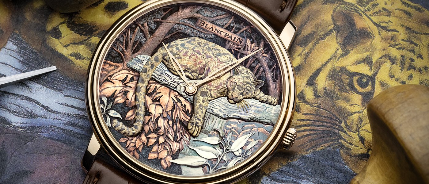 Métiers d'art: Blancpain presents the Formosa Clouded Leopard