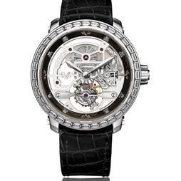 TWENTY-8-EIGHT “ONLY WATCH” SKELETON TOURBILLON HIGH JEWELRY by DeWitt