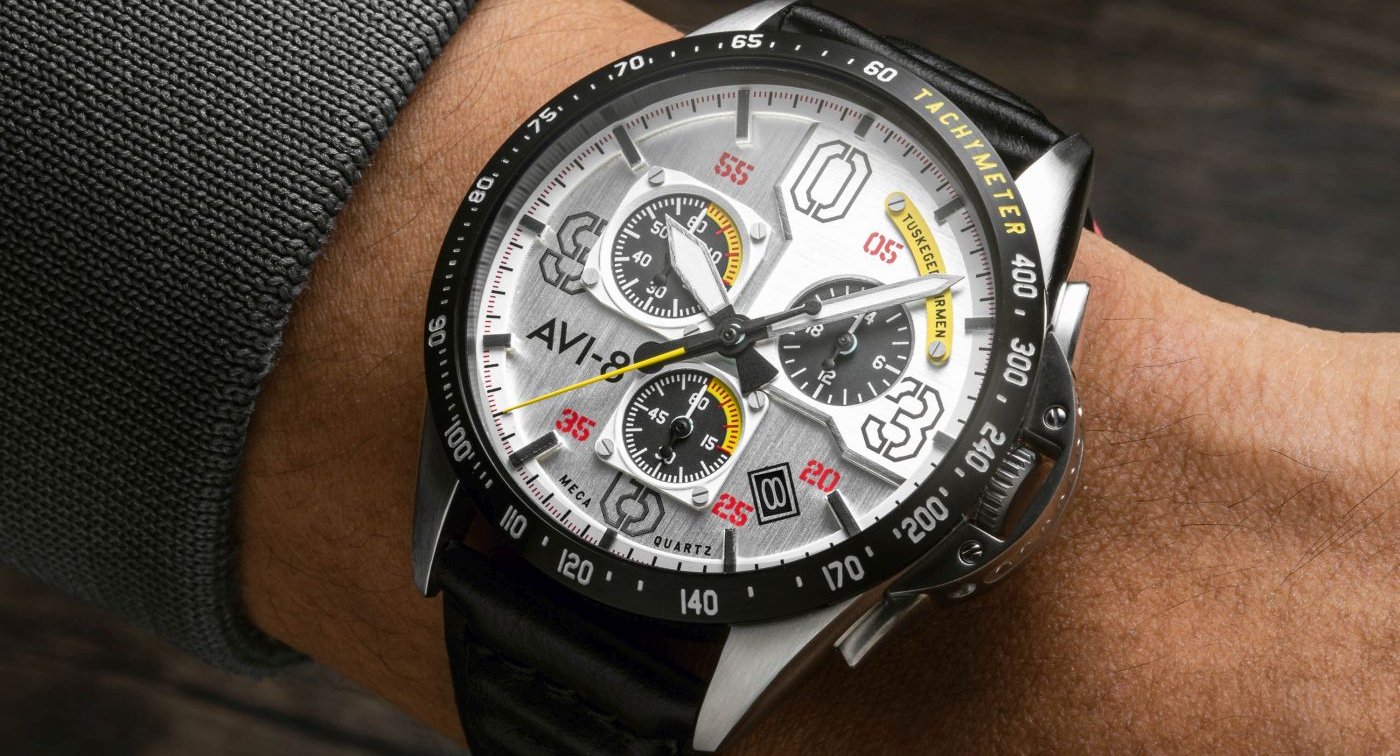 AVI-8 presents new P-51 Mustang Tuskegee Airmen Chronograph Limited Edition