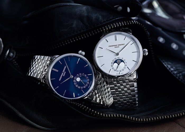 Slimline Moonphase Manufacture by Frédérique Constant