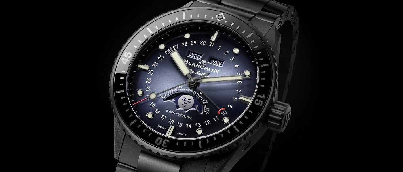 Blancpain New Bathyscaphe Quantième Complet Phases de Lune