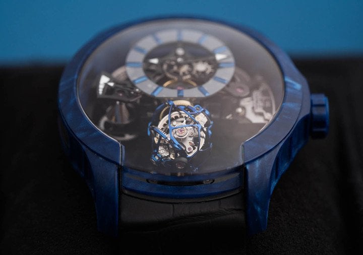 Escape Primo Blue Forged Carbon - 48mm