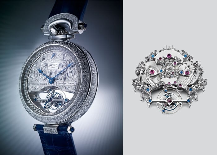 Left: Amadeo Fleurier 7-day Tourbillon - Right: Calibre 14BM02AI