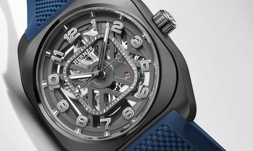 Hermès brings its flair to skeleton watchmaking