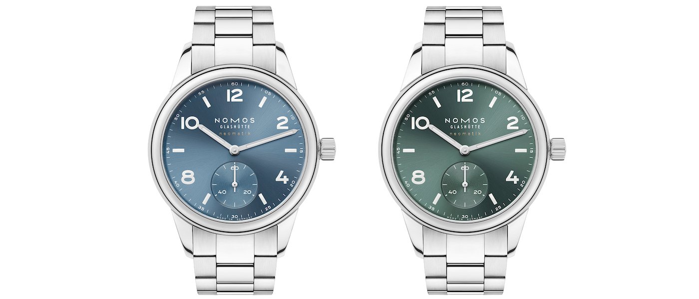 Now protected: two new versions of NOMOS Glashütte's Club Sport