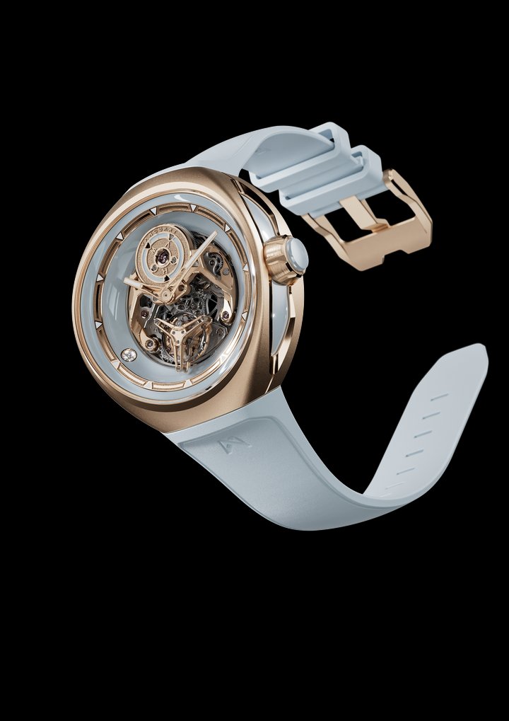 Vanguart transforms its Orb Flying Tourbillon with coloured ceramic