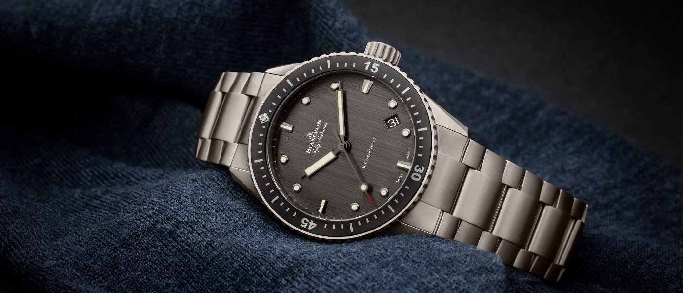 Blancpain presents a new Bathyscaphe in titanium