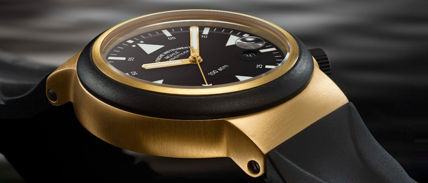 Mühle-Glashütte unveils an S.A.R. Rescue-Timer in 18 carat gold