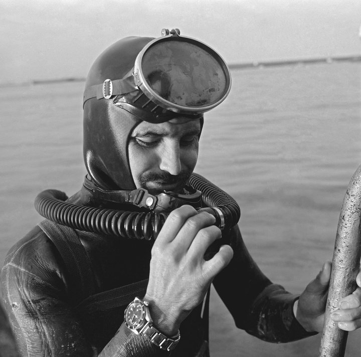 Testing of the Tudor Oyster Prince Submariner with the French Navy.