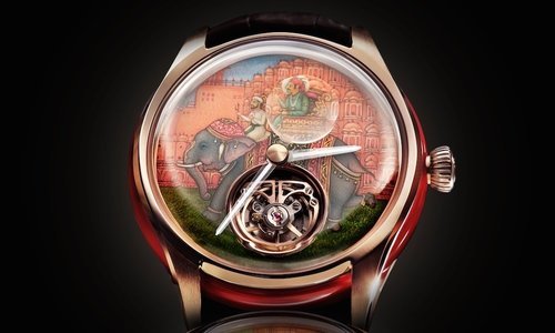 Indian leading watchmaker Titan impresses with Jalsa flying tourbillon