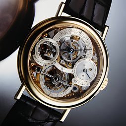 BREGUET - Tourbillon squelette avec quantième perpétuel