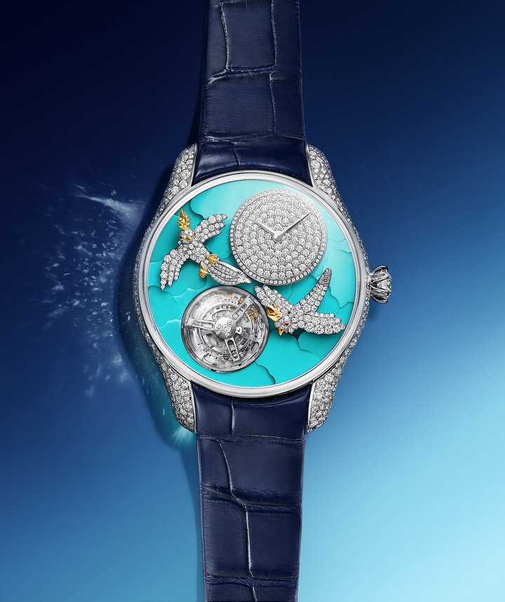 Tiffany & Co. unveils Bird on a Flying Tourbillon high jewellery watch