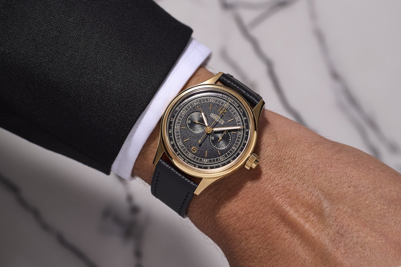 Angelus x Massena LAB Chronographe Télémètre – A vintage soul reborn