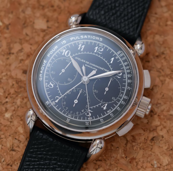 Atelier de Chronométrie #8 Split-seconds chronograph