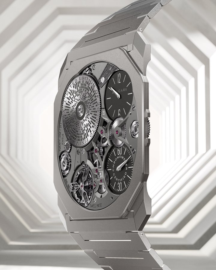 Bulgari sets new thinnest record with the Octo Finissimo Ultra COSC