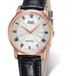 mido Baroncelli III Rose Gold 18K