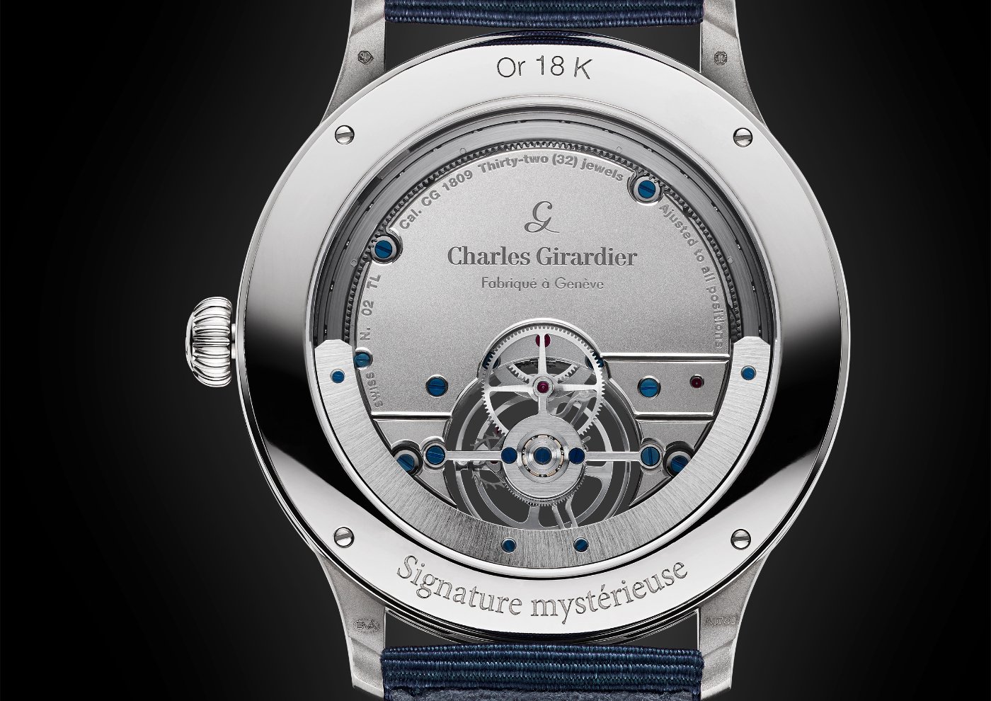 Introducing the Charles Girardier 1809 Cobalt Blue 41 mm