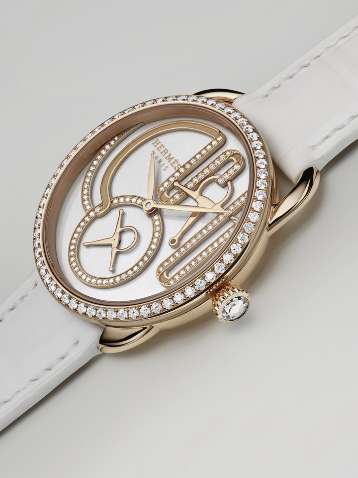 Hermès presents the 34mm Arceau Grand Tralala brides et mors