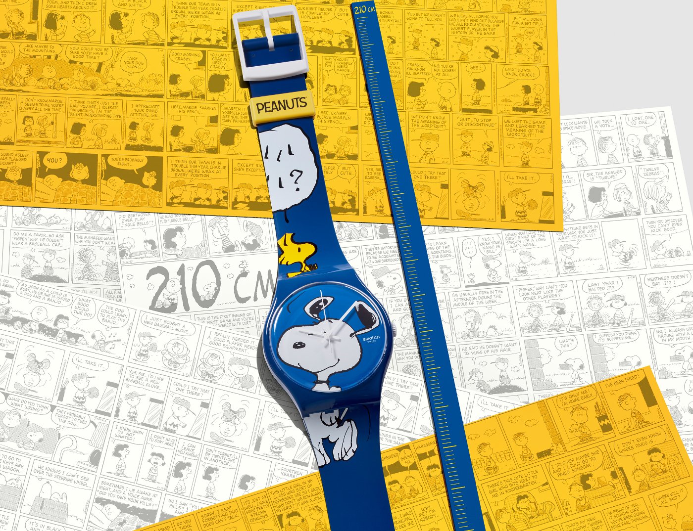 The Gang's all here: Swatch x Peanuts Collection