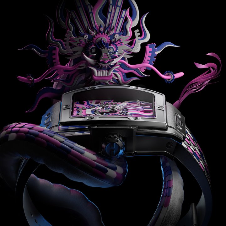 Hublot unveils the Spirit of Big Bang Titanium Dragon