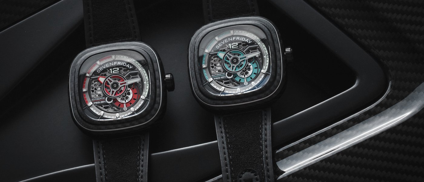 SevenFriday: new Carbon Editions PS3/01 & PS2/02