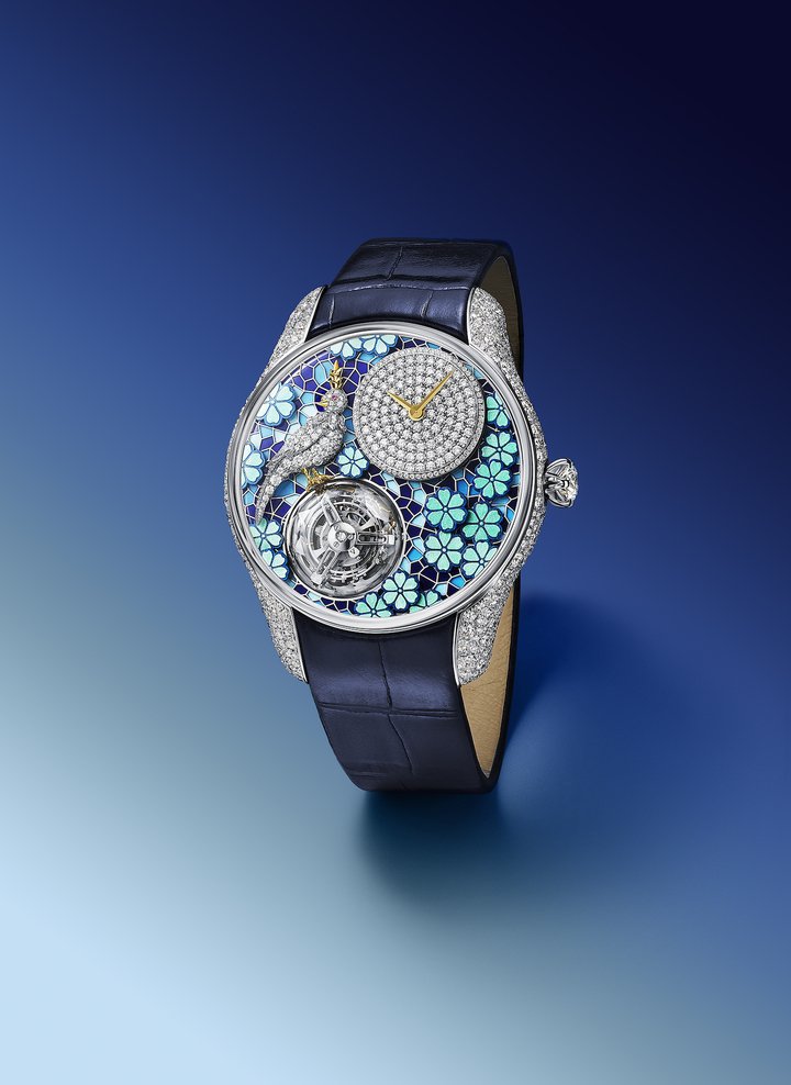Tiffany & Co. unveils a second flying tourbillon high jewellery timepiece 
