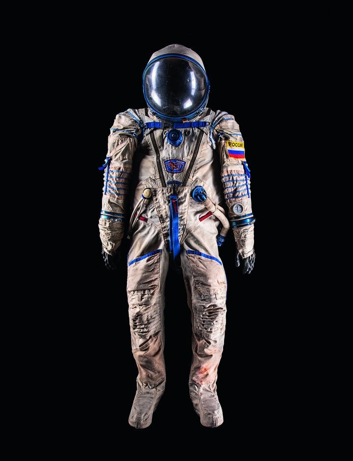 SOKOL–KV2 SPACE SUIT. Manufactured by NPP Zvezda, 1985