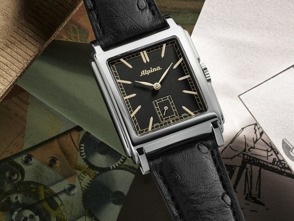 Alpina Alpiner Heritage Carrée Automatic: Art Deco spirit 