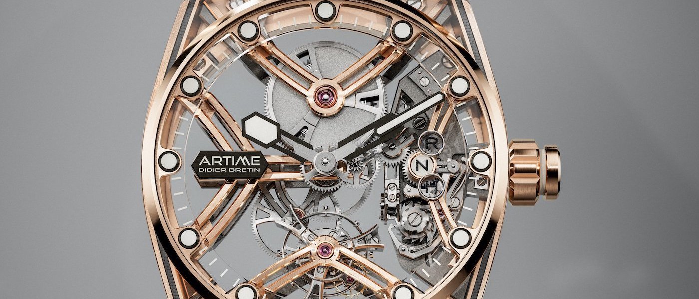 Artime ART01 reborn in 5N red gold with a sporty-chic twist 