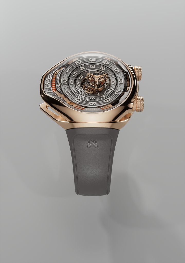 Vanguart unveils rose gold and arabic numerals Black Hole models