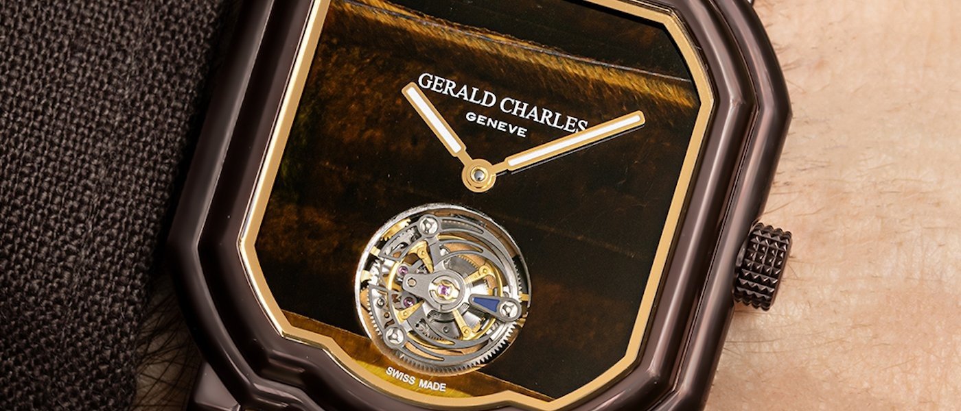 Ahmed Seddiqi and Gerald Charles unveil the Maestro ‘Tiger's Eye' Limited Edition