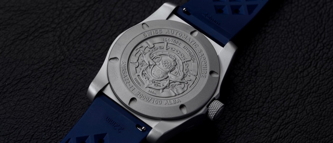 Isotope & Scottish Watches team up to create the Hydrium Alba