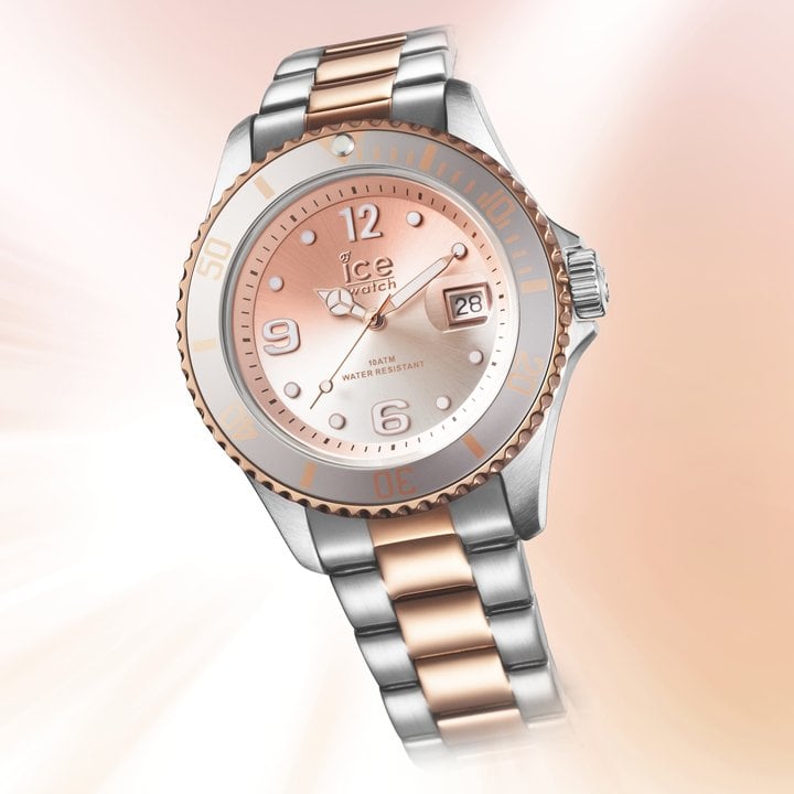 ICE steel sunset rose gold