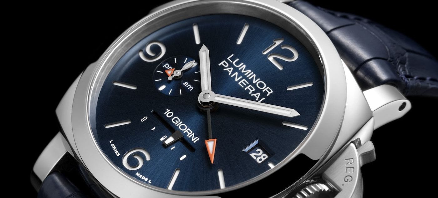 Panerai's new Luminor Dieci Giorni GMT PAM01482